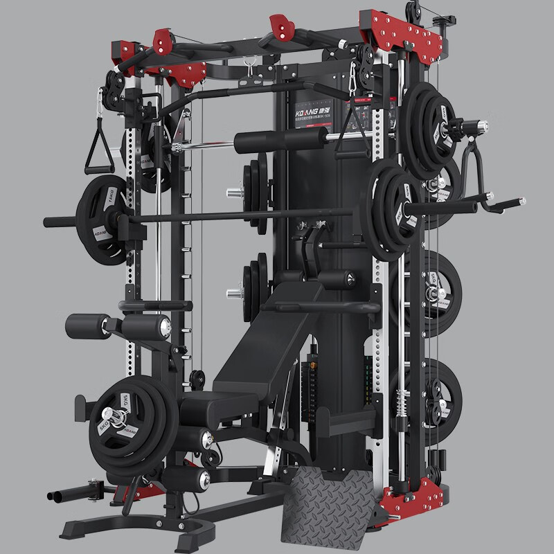 康强 BK509-PRO史密斯机综合训练器多功能力量器械家用健身器材深蹲架 BK509-PRO专业版套装